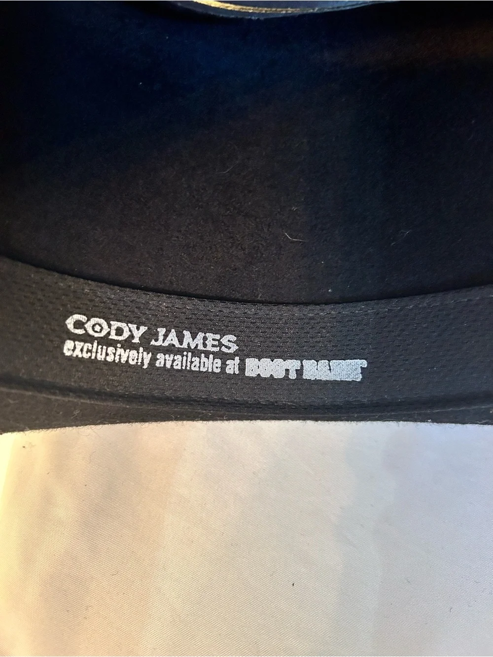 Women’s Cody James Santa Ana Black Western Cowboy Hat w/ Turquoise Concho Band